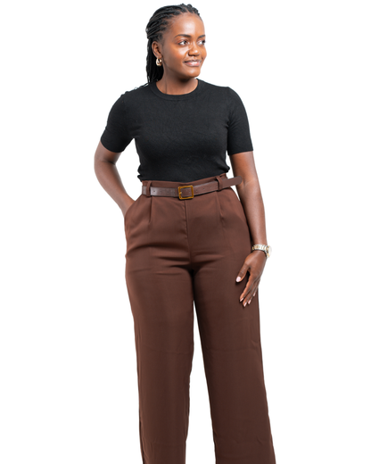 Wote Pants in Brown