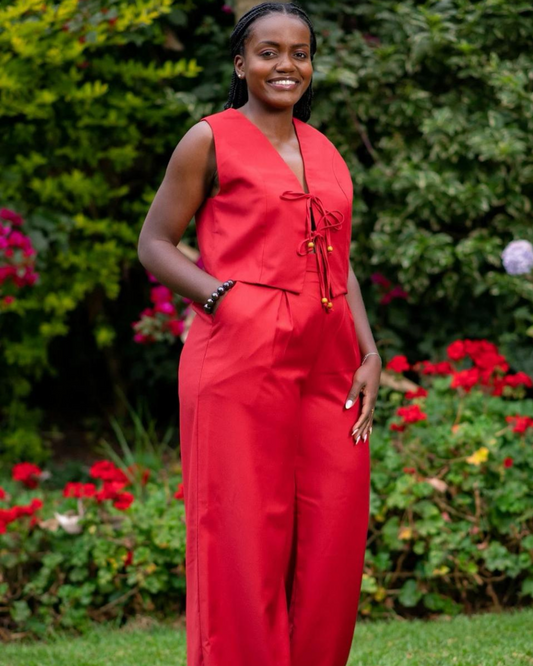Twiva Set in Red
